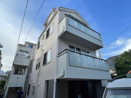横浜市青葉区Ｏ様邸で外壁屋根塗装