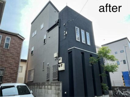 三鷹市K様邸で屋根塗装工事